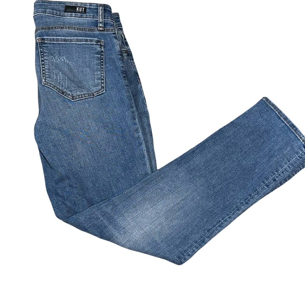 Kut from the Kloth Women’s Straight Leg Jeans in Blue - Picture 4 of 5